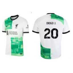 Kids liverpool DIOGO J. - 20 Away White 2023-24 Authentic Jersey