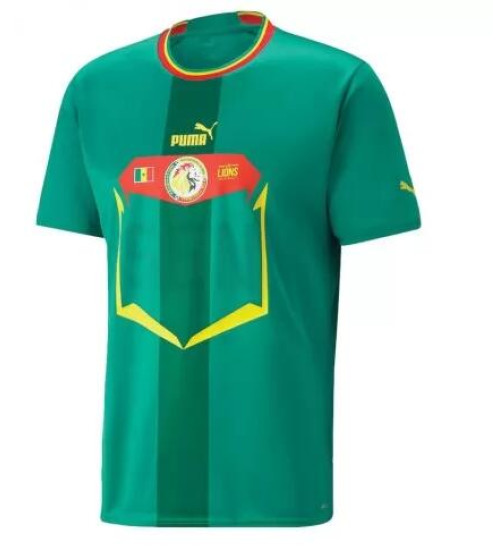 2022 World Cup Youth Senegal Green Away Replica Jersey